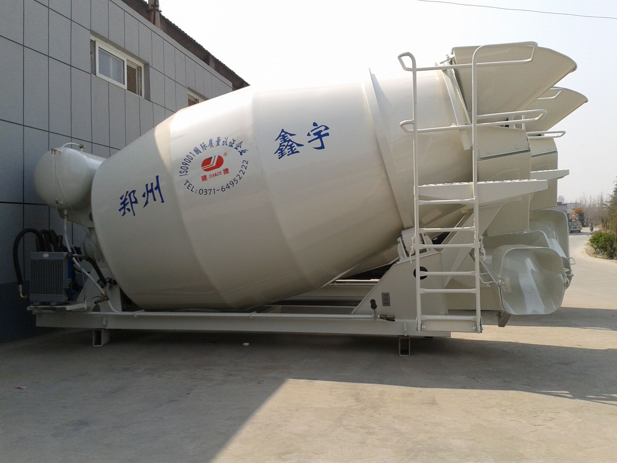 concrete mixer tank
