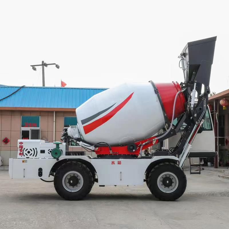 Self Loading Mobile Concrete Mixer - Self Loading Concrete Mixer