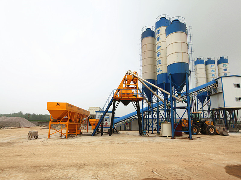 HZS25 concrete batching plant-02