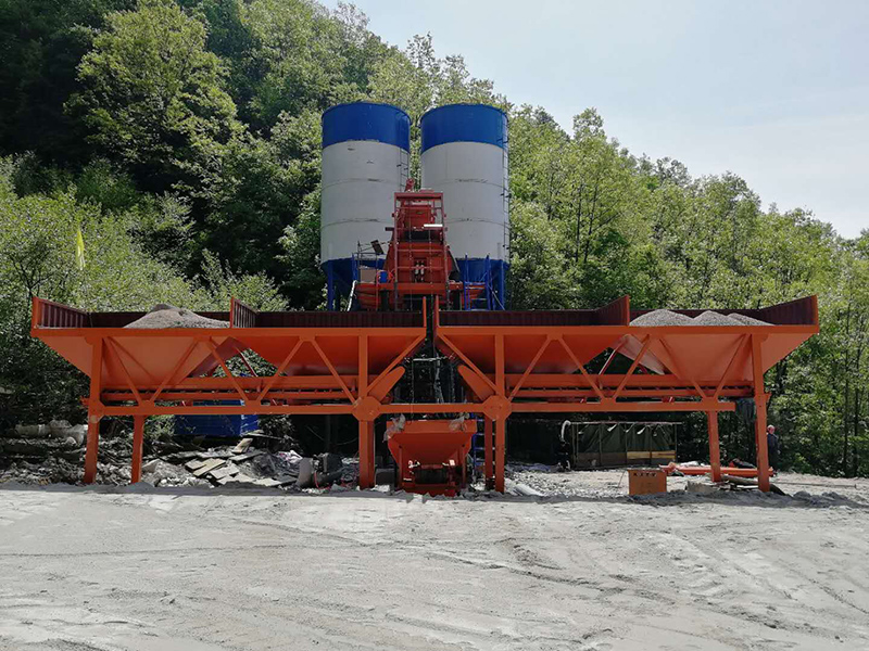 HZS50 concrete batching plant-04