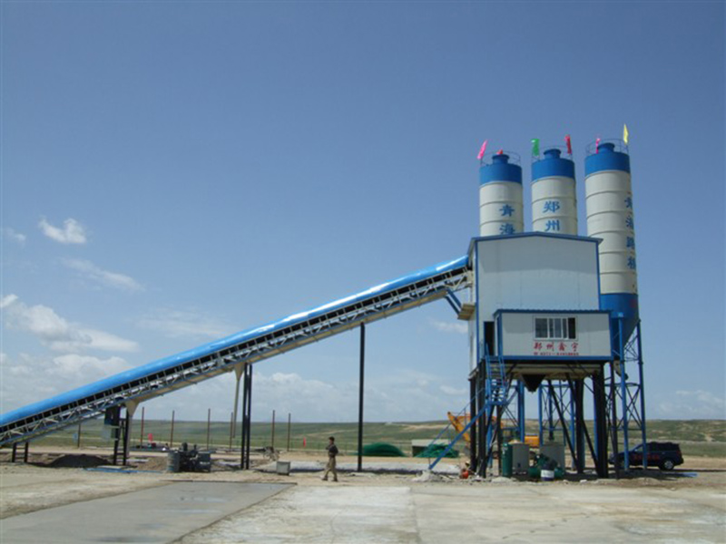 HZS60 concrete batching plant-02