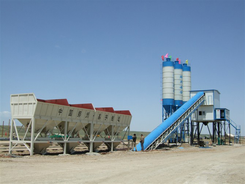 HZS60 concrete batching plant-03