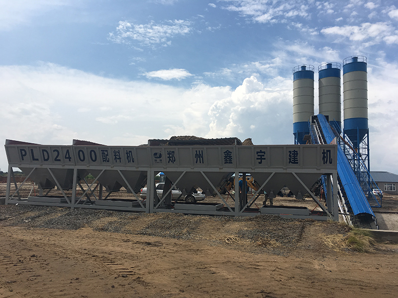 HZS90 concrete batching plant-03