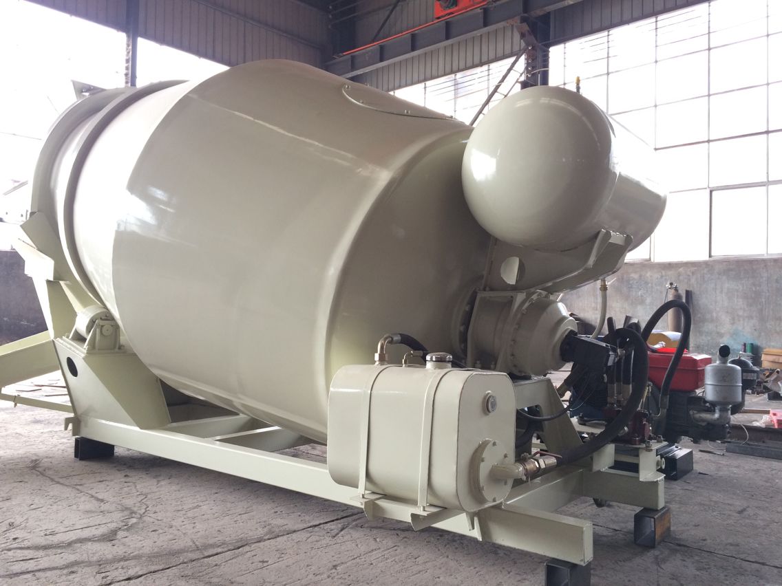 concrete mixer tank