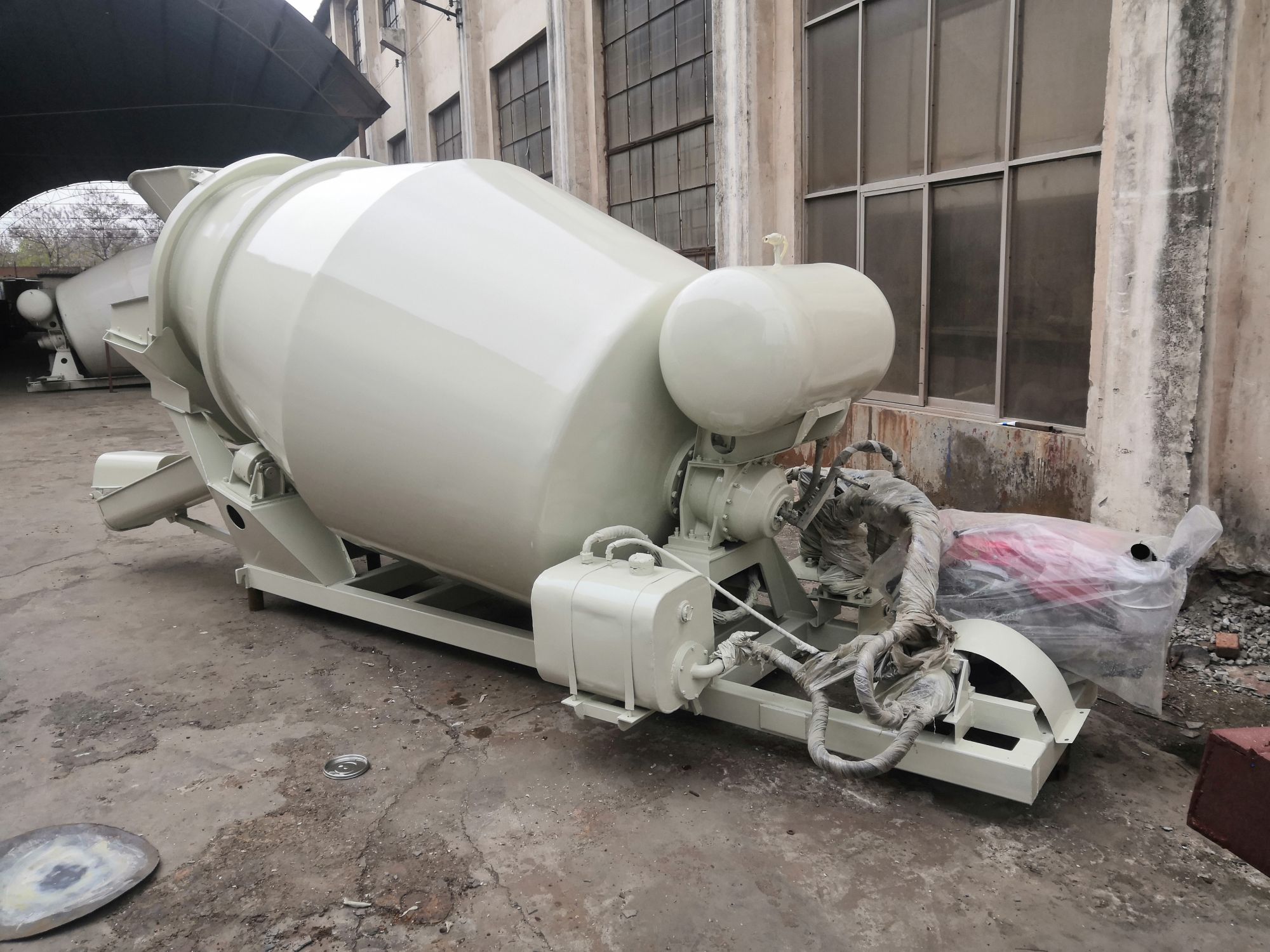 concrete mixer tank