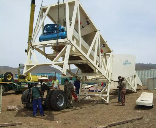 The advantages of mobile concrete batching plant