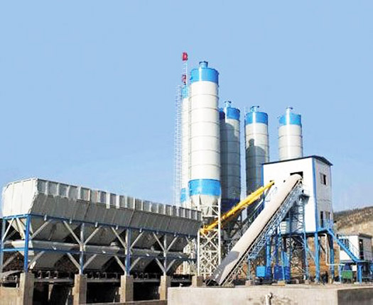 Working Process of Cement Silo of Stationary Concrete Batching Plant