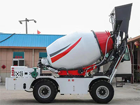 Self Loading Concrete Mixer Truck