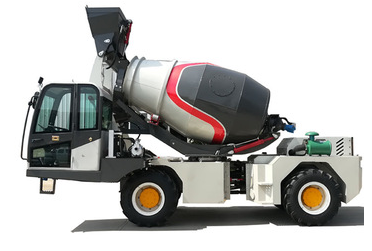 Self Loading Concrete Mixer Truck