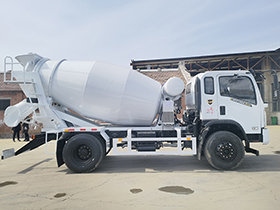 concrete mixer truck