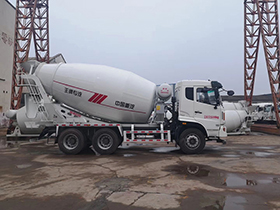 concrete mixer truck